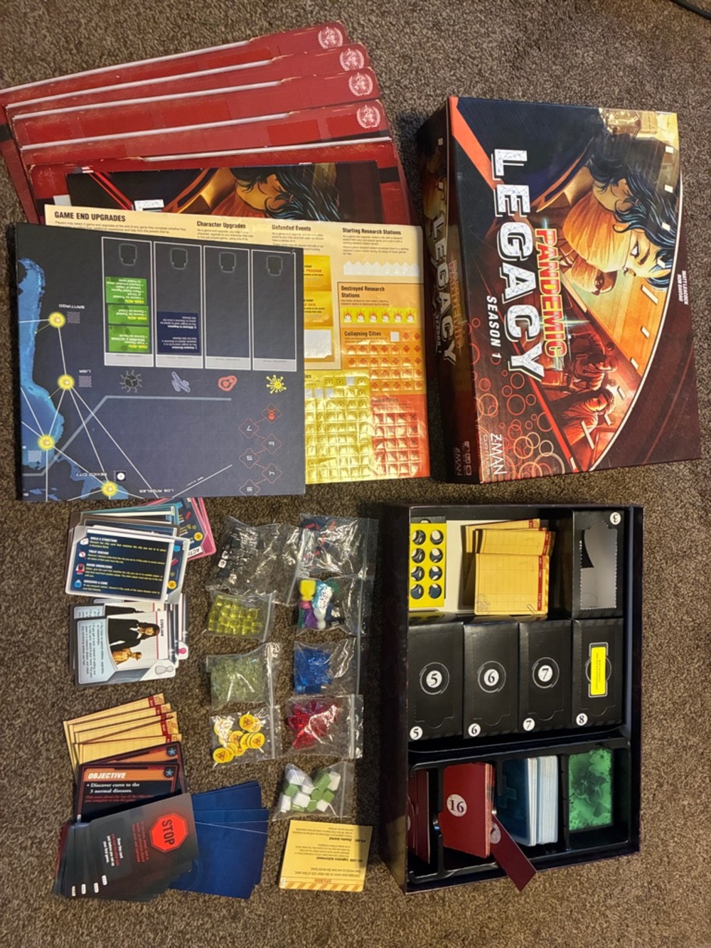 Pandemic Legacy Season 1 Board Game